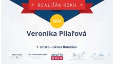 Realitka roku 2025, 1. místo, okres Benešov