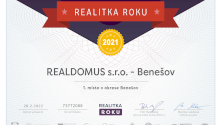 Realitka roku, 1. místo, Benešov