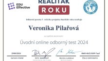 Úvodní online odborný test 2024